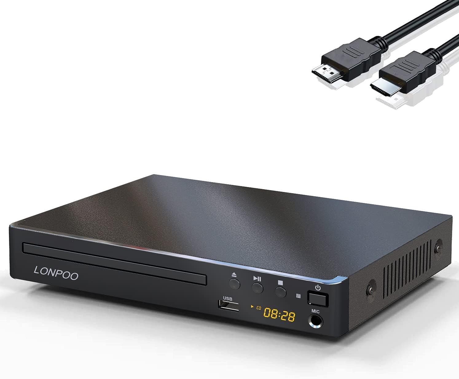 Amazon.com: LONPOO DVD Player with HDMI for TV, Region Free DVD